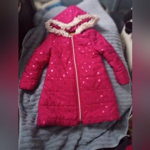 Little girls warm coat